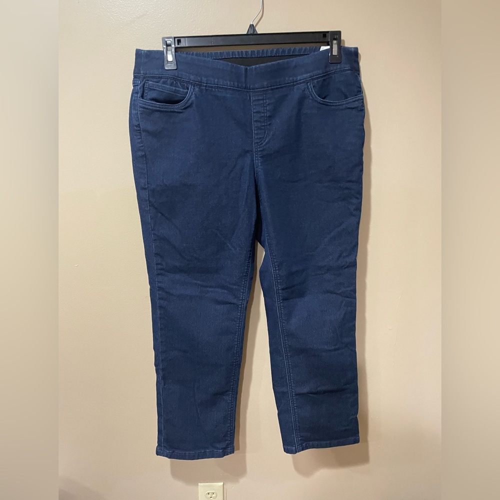 Denim&Co Women's Straight Leg Jeans - Dark Blue